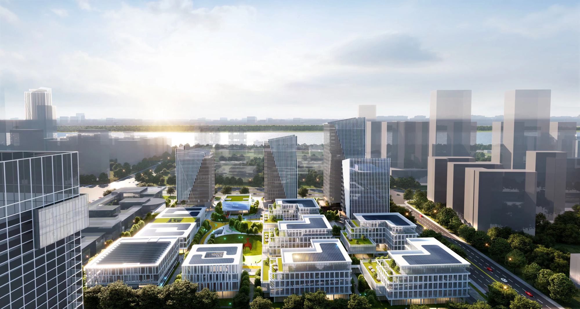 國(guó)家智能網(wǎng)聯(lián)汽車(chē)武漢測(cè)試示范區(qū)內(nèi)首個(gè)科創(chuàng)園區(qū)正式開(kāi)建